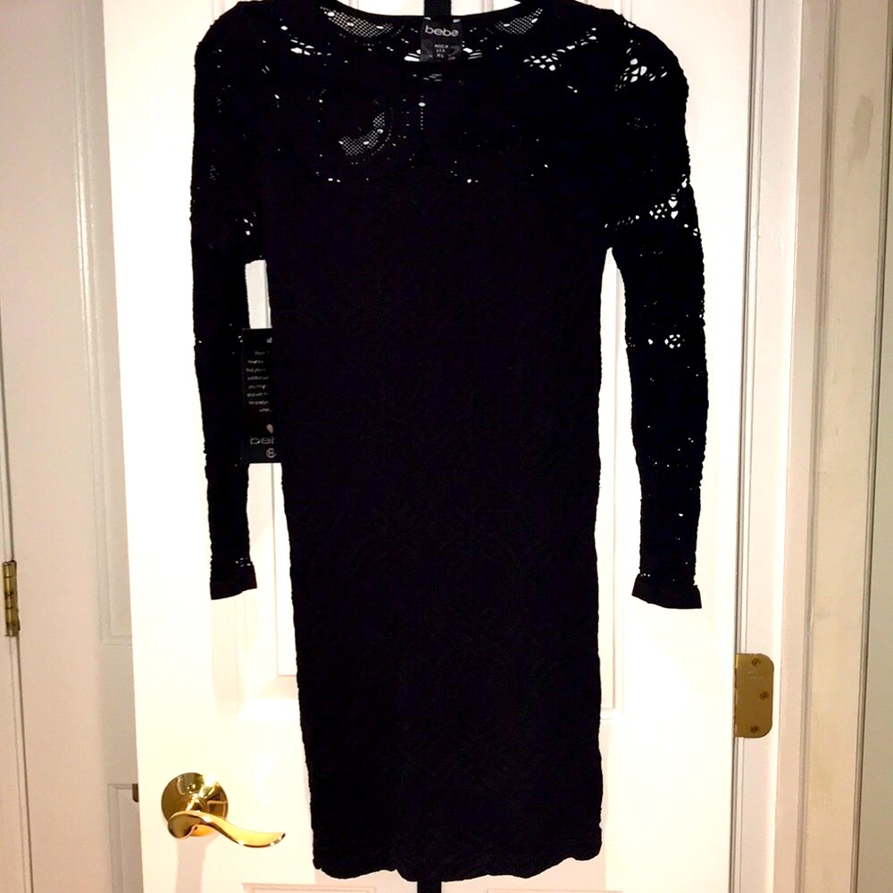 Bebe black dress